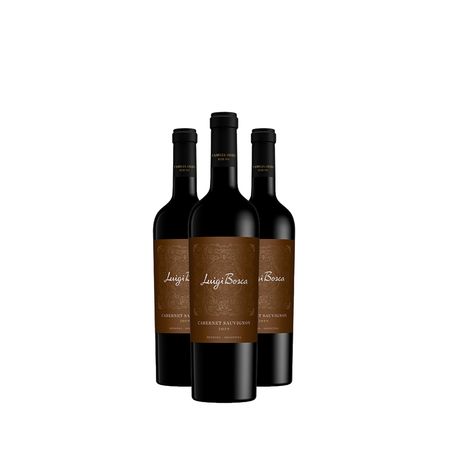 Vino Tinto Luigi Bosca Cabernet Sauvignon Caja x 3