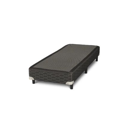 SOMMIER 1 PZA SUAVESTAR NEGRO C/P NUEVO 190X080X21