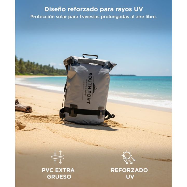 Bolso Estanco Moto South Port Impermeable 45L - Vista 5
