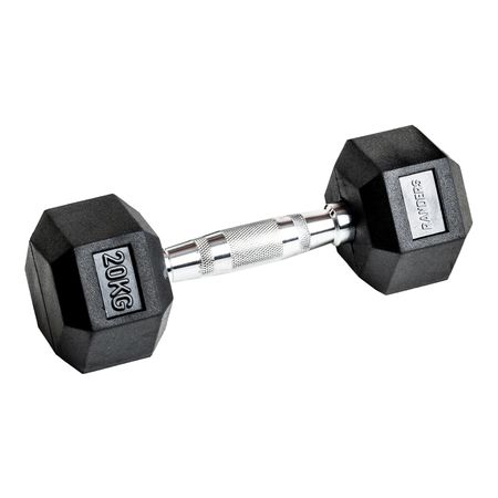 Mancuerna Hexagonal Engomada 20kg