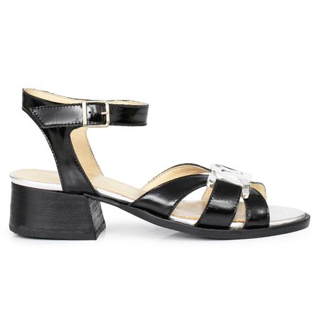 SANDALIA YILAN NEGRA