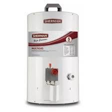 Termotanque Sherman Multigas 50 Litros De Pie Con PUR
