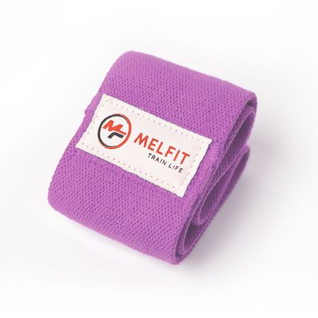 Banda Elástica De Resistencia Baja Melfit Entrenamiento Mf B3 Violeta