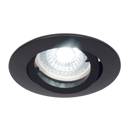 Spot Embutir Movil Embu 13 Apto Dicro Led Moderno Negro