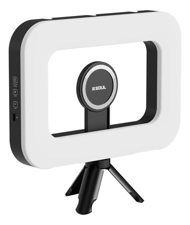 Luz Led Soul Jl80 Celular Con Soporte Magnetico Y Tripode