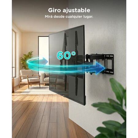 Soporte Para Tv Gadnic entre 37 a 80