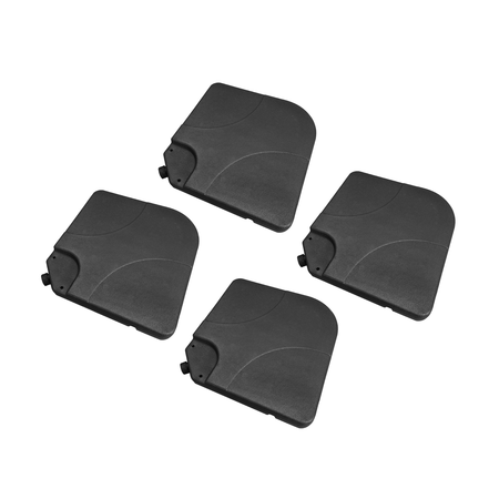 Contrapeso Base Para Sombrilla Waggs Rellenable 50cm 15L X4