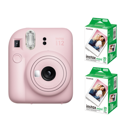 Camara instantanea Fujifilm Instax Mini 12 con 40 fotos
