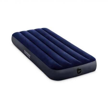 Colchon Inflable 1 Plaza Intex Dura-Beam Azul 25580/4