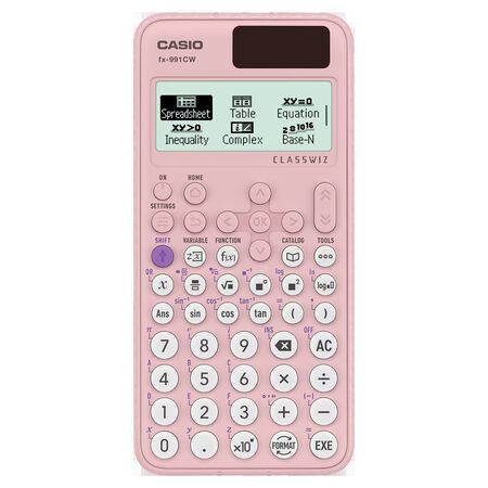 CALCULADORA CIENTIFICA CASIO CLASSWIZ SOLAR Y PILA (FX-991LACW-PK)