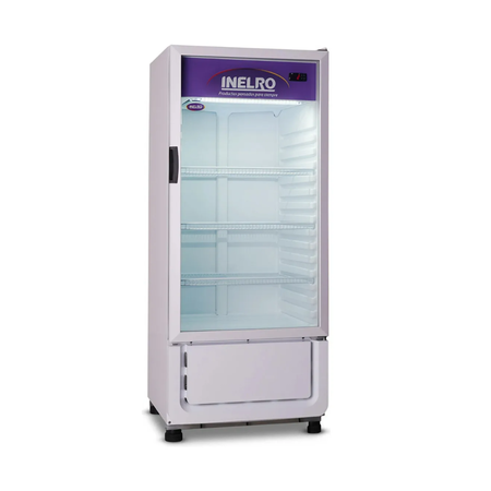 Exhibidora vertical Inelro 310lts. Controlador electrónico. Condensación estática