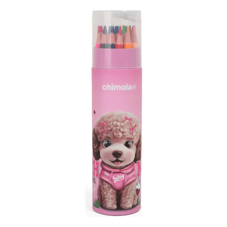 Chimola Set De Lapices X24 Poodle St65 Poodle