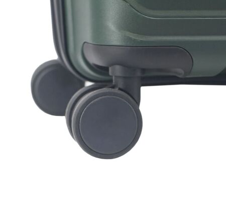 Set 2 valijas Unicross con ruedas 360° candado incorporado color verde