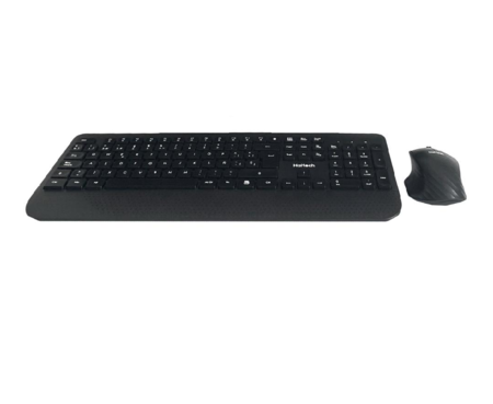 Kit Teclado Y Mouse Inalámbrico Haitech HKB-lK7600+ M703