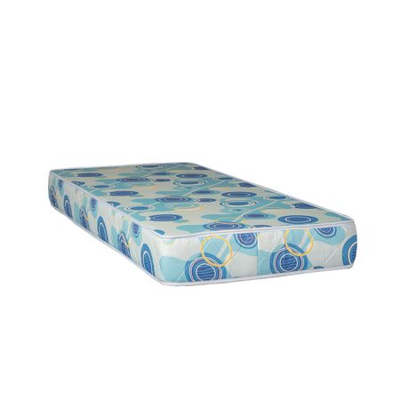 Colchon Maxiking Super Familiar 1 Plaza 80x190x18 de Espuma + Tela de Sabana