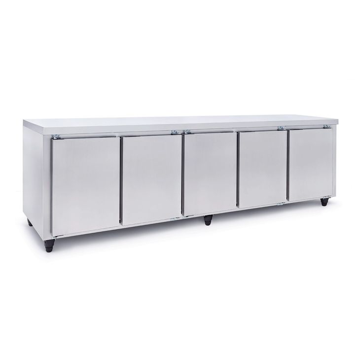 Heladera Mostrador Ciego 258cm 5 Ptas Sin Cubre Equipo Teora - Vista 1