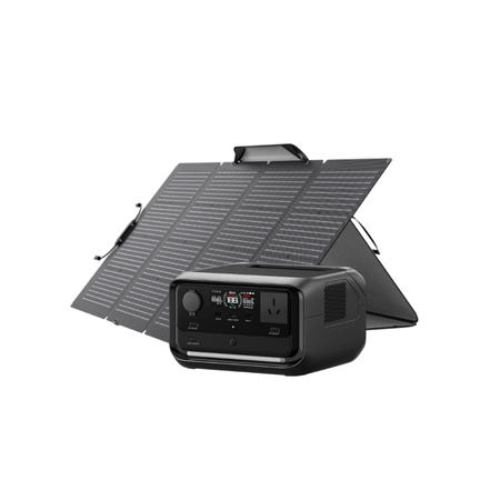 Estacíon EcoFlow RIVER 3 PLUS + PANEL SOLAR 220W