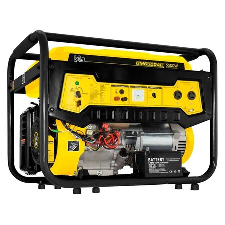 Grupo Generador BTA 5.5 KvaGM6500AE 13 HP Arranque Electrico