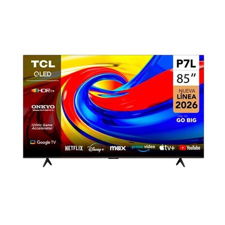 Smart Tv Tcl 85 Pulgadas 85P7L-F 4K UHD Google Tv