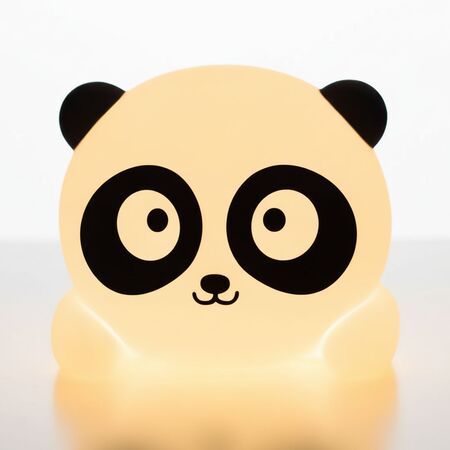 Velador Infantil De Colores Usb Recargable Silicona Animales Panda Oso