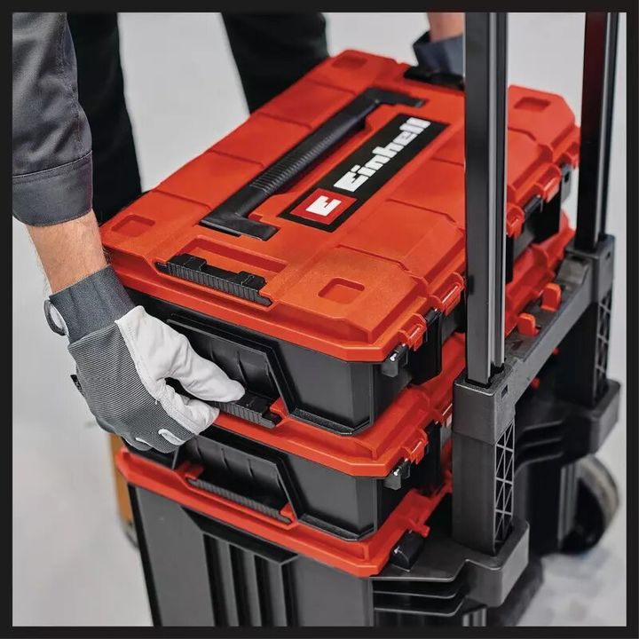 Einhell Maletin de sistema E-Case L con ruedas - Vista 3