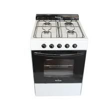 COCINA FLORENCIA 5506F BLCA MULTIGAS SIN PARRILLA VIDRIO DOBLE HORNO VAL/SEG. - 4609526