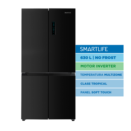 Heladera Multidoor Smartlife No Frost Digital 630L Negro