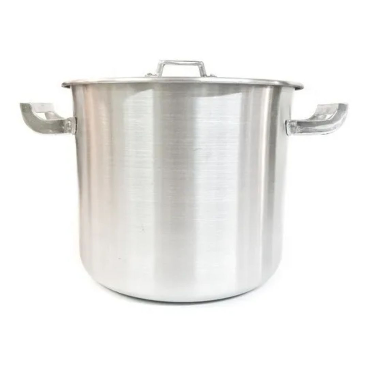 Olla Aluminio Gastronómica Reforzada N°40 Fiamaj Plateado - Vista 1