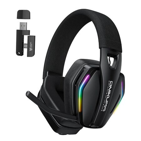 Auricular Gamer Onikuma GT826 Luz RGB Tres Modos Conexión Bluetooth 24G USB-C