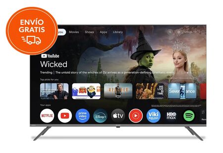 Smart Tv 55 DLed Uhd 4k Sharp Google Tv 4T-C55FL6L