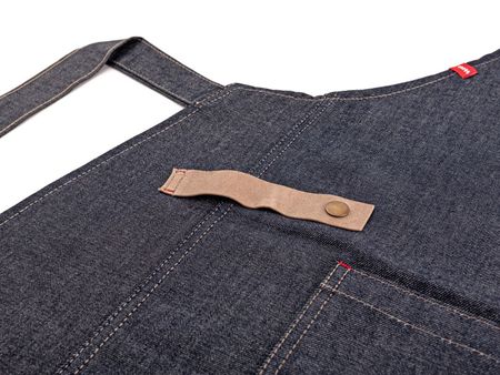 Cuchillo Artesanal Tipo Criollo  + Delantal Cocina Demin - La Planchetta