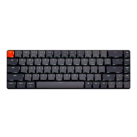 Teclado Mecánico Keychron K7 MAX Inalámbrico 65% Switch Rojo Retroiluminado RGB Hot Swap