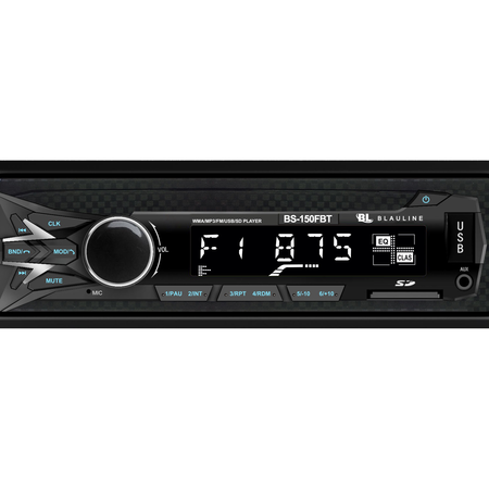 Estereo para Auto con Bluetooth USB Sd Blauline BS-150 FBT