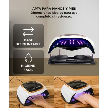 Cabina Para Uñas Gadnic Future V3 18.8W Uso Profesional Digital y Touch