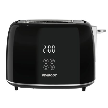 Tostadora Electrica Peabody Digital Negra PE-TD800N