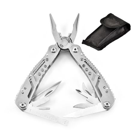 Cuchillo de Bolsillo Multifunción Gadnic 13 en 1 Acero Inoxidable 