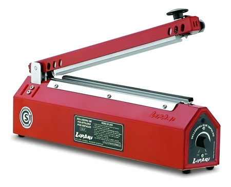 SELLADORA DE BOLSAS 40 CM TIPO CIZALLA LIPARI ROJO