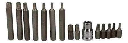 Set Puntas Ruhlmann Torx CR-V 15 Piezas