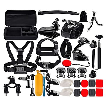 Kit Accesorios Para Cámara Deportiva Gadnic  55 Piezas 