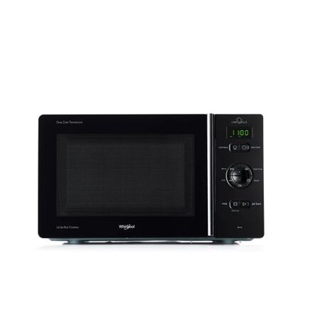 Microondas Con Grill y vaporera Digital 25 Litros Negros Whirlpool Mcp346sl