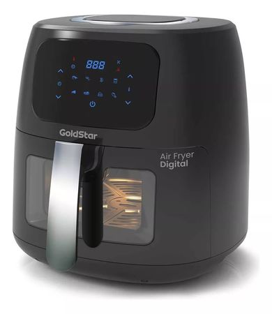 Freidora Electrica De Aire Goldstar - Control táctil - 1300w - 6 Litros