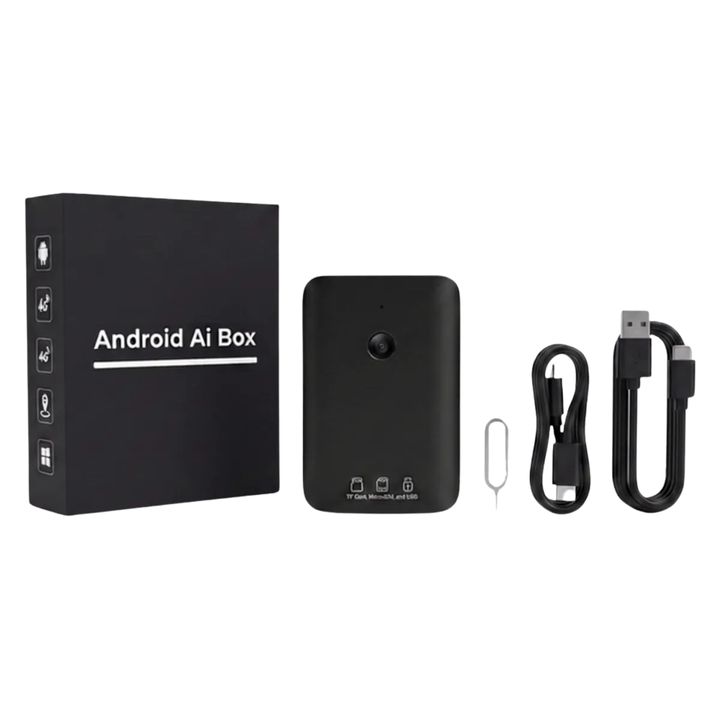 Adaptador Car Box Android 10 para CarPlay Original USB Google Play YouTube Netflix - Vista 2