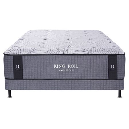 Colchon y Sommier King Koil Lexington 2 Plazas y Media 140x190 de Resortes Pocket + Espuma Viscoelastica