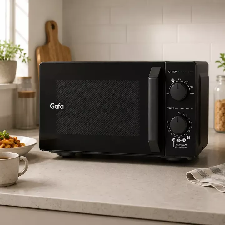 Microondas Gafa Mg20ab 20 Lts 1100w 6 Niveles De Potencia - Vista 4