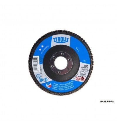 Disco flap 115 MM GR120 28A plano Tyrolit