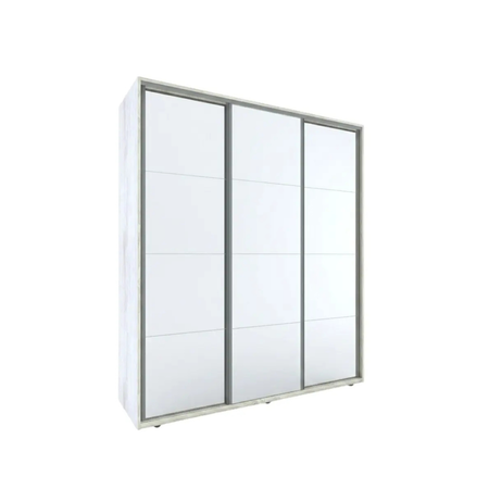 Ropero Delos Reflex 3 Puertas Corredizas Espejo 183cm