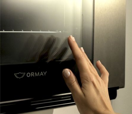 Horno Empotrable Eléctrico Ormay He-60 A3 60l Acero Inox