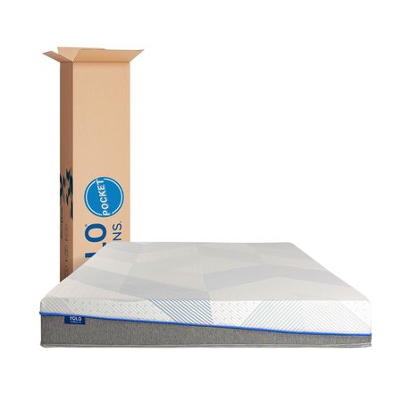 Colchón Simmons en Caja YOLO Pocket Resortes individuales 2 Plazas 190x140