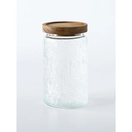 Frasco Blackly Tramado Plantas Acacia con Tapa 1000 ml