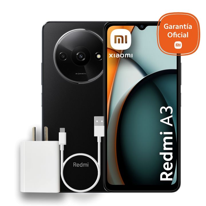 Xiaomi Redmi A3 3gb/64gb Midnight Black - Vista 1